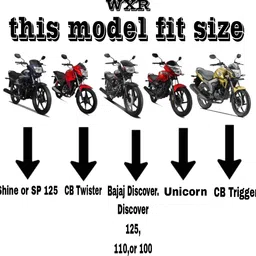 wxr Waterproof Two Wheeler Cover for Honda image 2