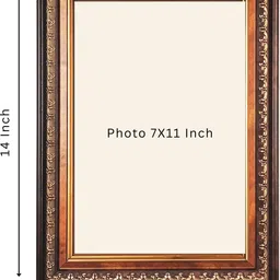 hitechmart Sri Maa Sarada Devi Color Photo Frame 16x20 Inch Religious Frame image 2