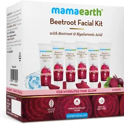 mamaearth Beetroot Hydraful Facial Kit with Beetroot & Hyaluronic Acid |Hydrated Pink Glow 60 g-picture-24