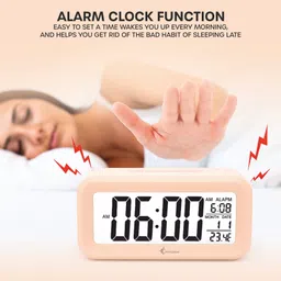 crompass Digital Pink Clock image 5