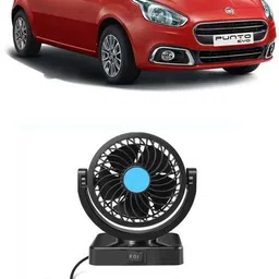 aanjul SINGLE Portable Single Head Car Fan 5V USB 360 Degree Adjustable CC-729 Car Interior Fan image 1