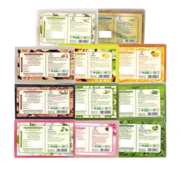 SPARSHAM-NATURE'S TOUCH Set Of 11 100 % Natural Aroma Soap - 125 g Each image 2