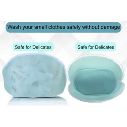 Stylista Unisex Set Of 2 Plastic Laundry Bag With Zipper image 5