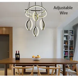 GAUVIK Gold-Toned Ceiling Lamp image 3