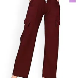 LOVO Girls Pack Of 2 Relaxed Loose Fit High-Rise Cargos-picture-49