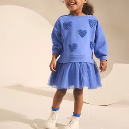 NEXT Girls Applique Jumper Dress-picture-29