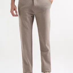 Arrow Sport Men Striped Slim Fit Trousers-image-14
