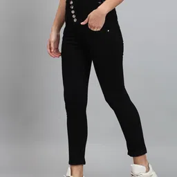 DehlizeTrendz Women Slim Fit High-Rise Jeans image 4