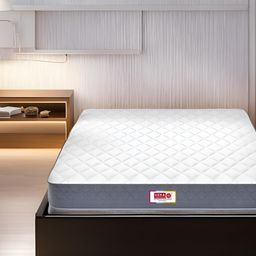 USHA SHRIRAM Grey Quilted Orthopedic KingMattress-picture-7