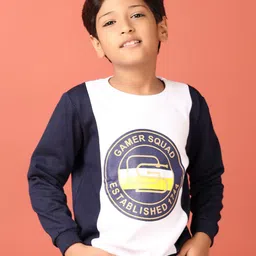 V-Mart Boys Printed Pullover Sweatshirt image 2