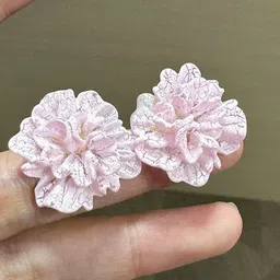 StyleCast x Revolte Floral Shaped Studs image 3