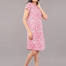 Edla Printed Nightdress image 5