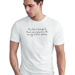 Seekbuylove Men Typography Printed Bio Finish T-shirt-picture-15