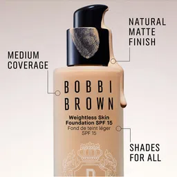 Bobbi Brown Weightless Skin SPF 15 Mini Foundation 13ml - Warm Natural image 3