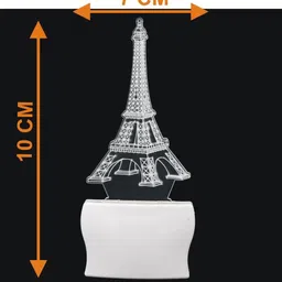 1ST TIME Red & White Acrylic Abstract Shaped Shaped Wall Lamp image 3