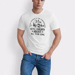 Seekbuylove Men Printed Bio Finish T-shirt image 3