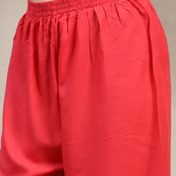 HERE&NOW Women Floral Printed Regular Thread Work Kurta With Patiala & Dupatta Kurta Sets image 5