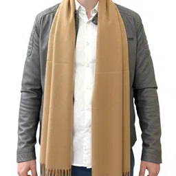 Amoldo Men Self Design Merino Wool Comfortable Mufflers image 2