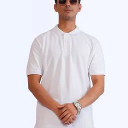 URBAN FLAUNT Men Polo Collar Pockets T-shirt-picture-27