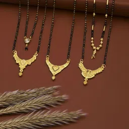 VEMISHTI Gold-Plated Mangalsutra image 1