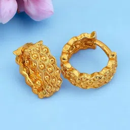SHREE KRISHNA SHOPPING Gold-Plated Brass Earrings-picture-38