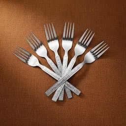 xcessorymate Multipurpose Cutlery Dinner Fork,Daily use, Food Grade Cutlery for Household Stainless Steel Dinner Fork Set-picture-34
