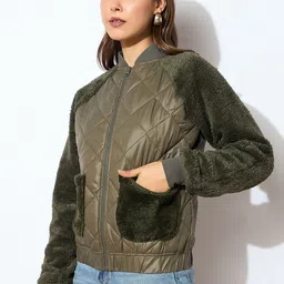 SASSAFRAS Women Quilted Jacket image 4