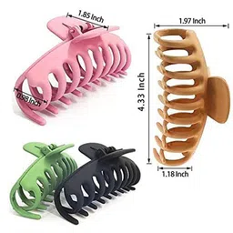DailyObjects Women Set of 5 Claw Clip image 5