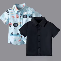 BAESD Boys Classic Opaque Formal Shirt-picture-11