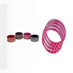 SOMIL Women Set Of 20 Glass Bangle-picture-14