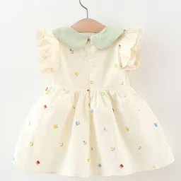 StyleCast x Revolte Print Flared Sleeve A-Line Dress image 2