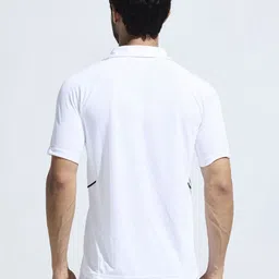 DOMIN8 Men Solid Polo Collar T-shirt image 5