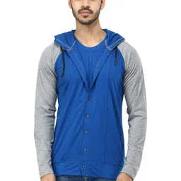 Black Collection Men Colourblocked Cotton Sweatshirt-picture-40