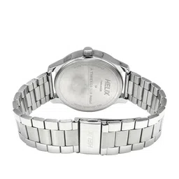 Helix Men Brass Dial & Stainless Steel Straps Analogue Watch TW043HG29 image 5