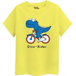 Guugly Wuugly Boys Printed Applique T-shirt image 2