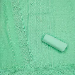 Suha Embroidered Unstitched Dress Material image 2