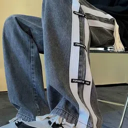 HERE&NOW Men Low-Rise with Side Stripe Jeans-picture-20