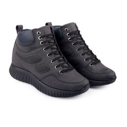 riffway Men Woven Design Patent Leather Sneakers-picture-23