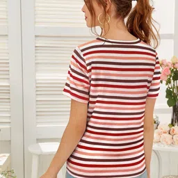 KERI PERRY Striped Top image 4