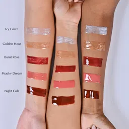 Prishe Beauty Truly Glossy Plumping Lip Gloss 5 ml - Night Cola image 4