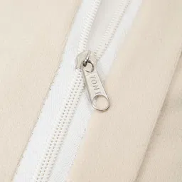 Myntra Elegant Homes Cream & Gold-Toned 3 Pieces Printed Velvet Square Cushion Covers image 5