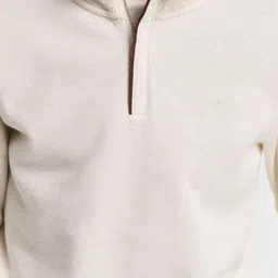 GANT Men Mock Neck Regular Fit Sacker Rib Half Zip Sweatshirt image 4