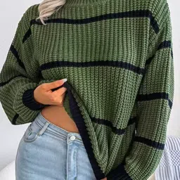 StyleCast Women Striped Pullover-image-76