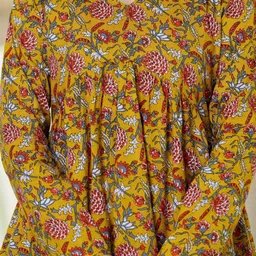 BAESD Floral Print Empire Top image 2
