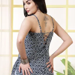 SZN Women Ethnic Print Sleeveless Tunic image 2