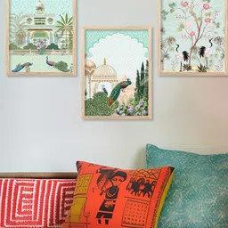 walllane Traditional Wall Art With Frame Home Decor Wall Painting For Living Room Office Bedroom-picture-26
