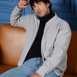 Campus Sutra Men Lightweight Biker Jacket image 5