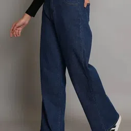 RIVI Women Jean Relaxed Fit High-Rise Stretchable Jeans-picture-13