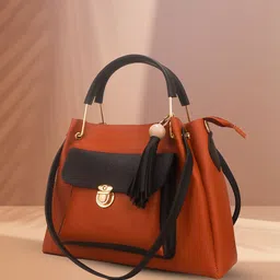 SGM FASHION Color-Blocked Shoulder Hand Bag-picture-36