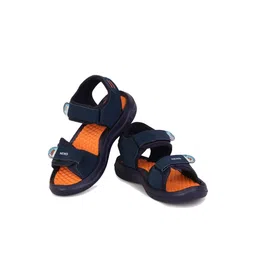 PENNEN Boys Orange Synthetic Slip-On Comfort Sandals image 5